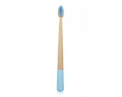 Natural Bamboo Toothbrush Blue